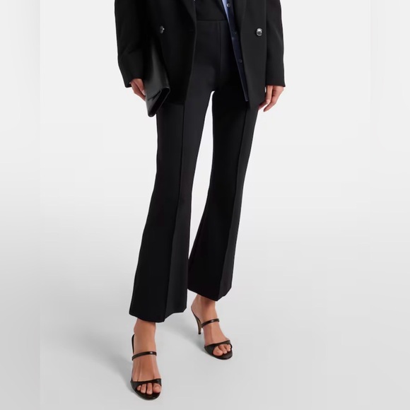 The Row Pants - THE ROW Becca High-rise Black Nylon-blend Pants Size XS